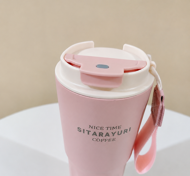تراول ماگ استیل SITARAYURI با حجم 600 میلی لیتر