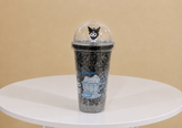 لیوان فانتزی طرح کرومی (Kuromi) 600 میلی لیتری