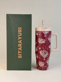 تراول ماگ گلدار SITARAYURI حجم 1200 میلی لیتری